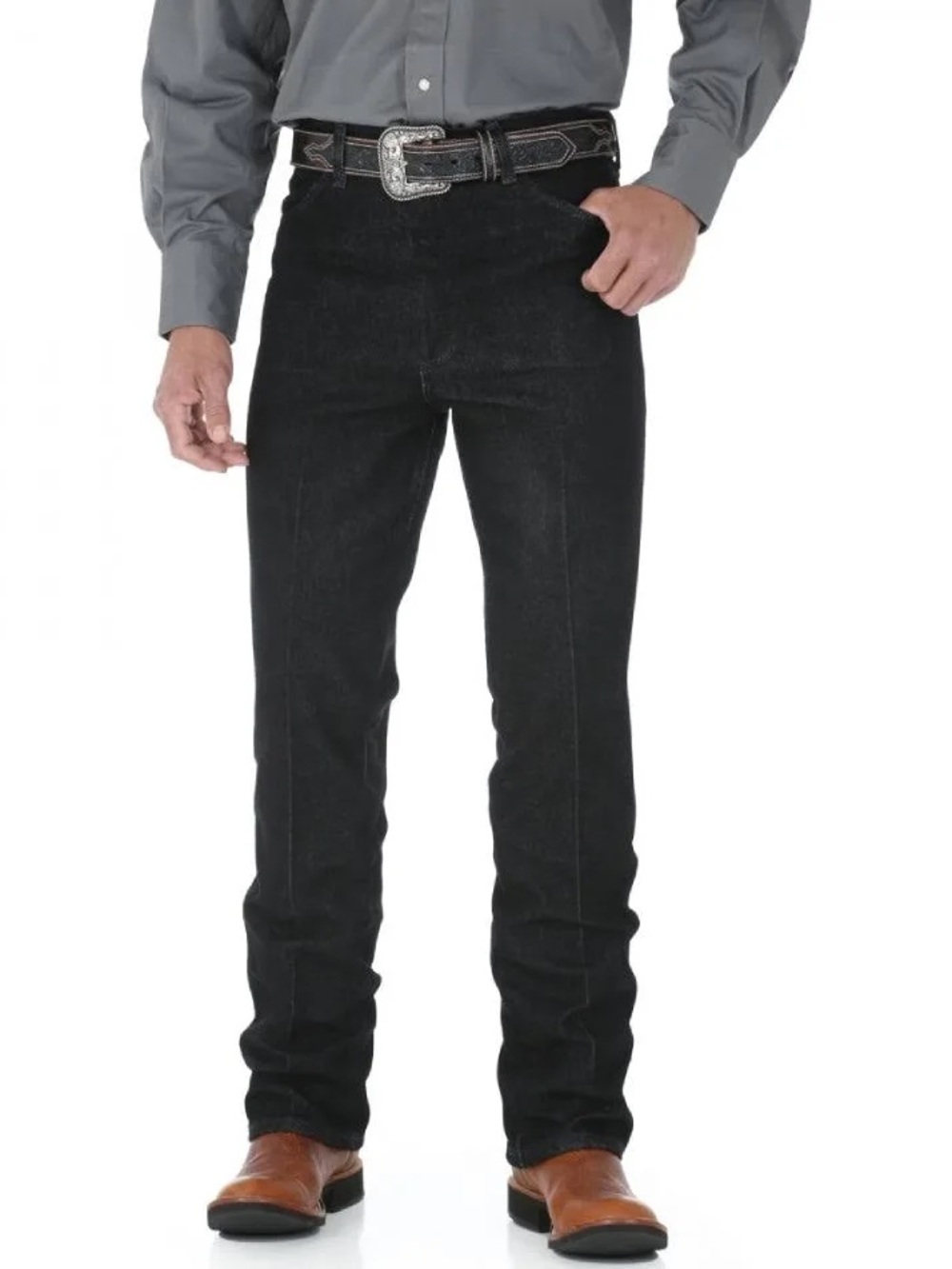 Wrangler Cowboy Cut Stretch Slim Fit Jeans | Men’s 33x34